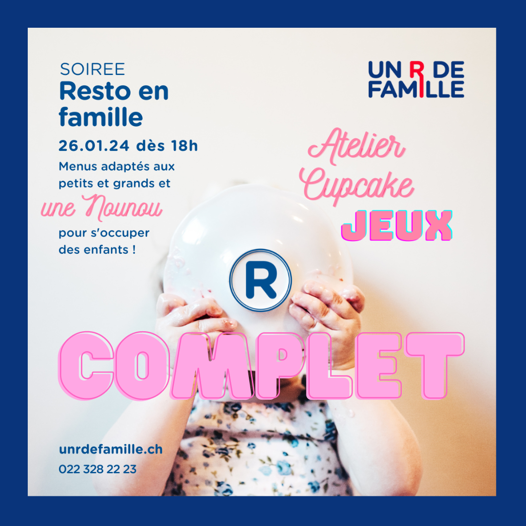Soirée resto en famille Un R de famille