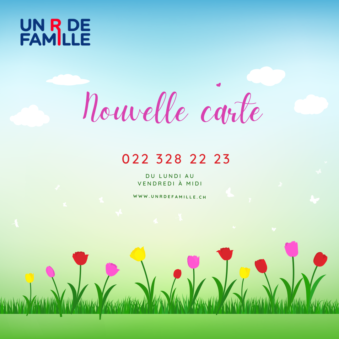 Nouvelle carte Un R de famille